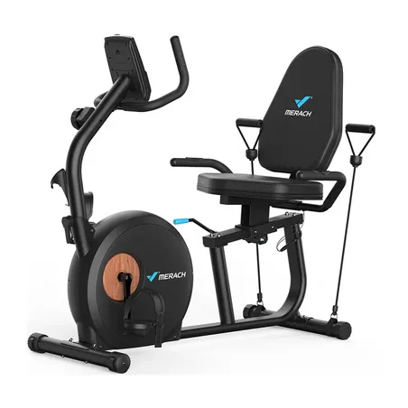 MERACH MR-S23B1-EU recumbent exercise bike (black)
